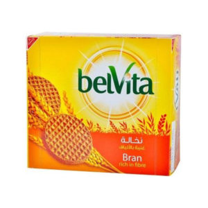 Belvita Bran Rich In Fibre Biscuit (2x12x62 gm)
