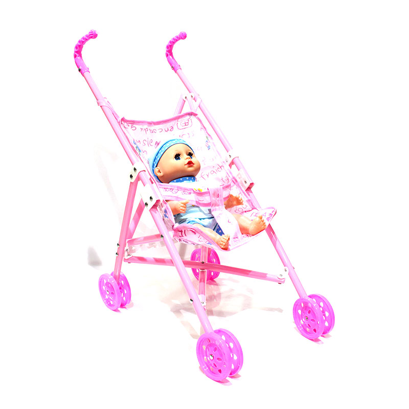 doll and pushchair