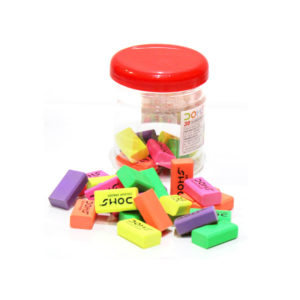 DOMS Colored Eraser Jar