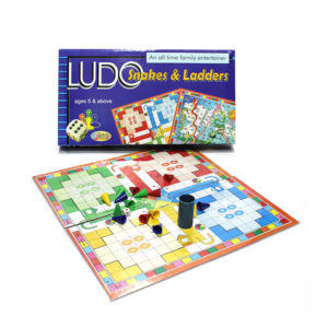 Traditional Family Board Game Ludo Snakes & ladders Party Fun Set