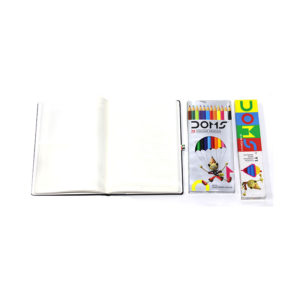 Stationery Set Diary+Color Pencils