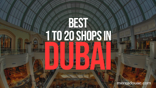 1 to 20 Dirham Shop in Dubai